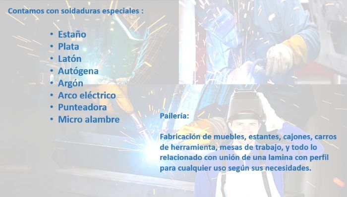 Soldaduras especiales