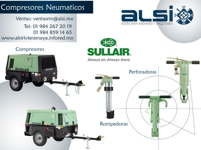 VENTA DE COMPRESOR NEUMATICO 185 PSI