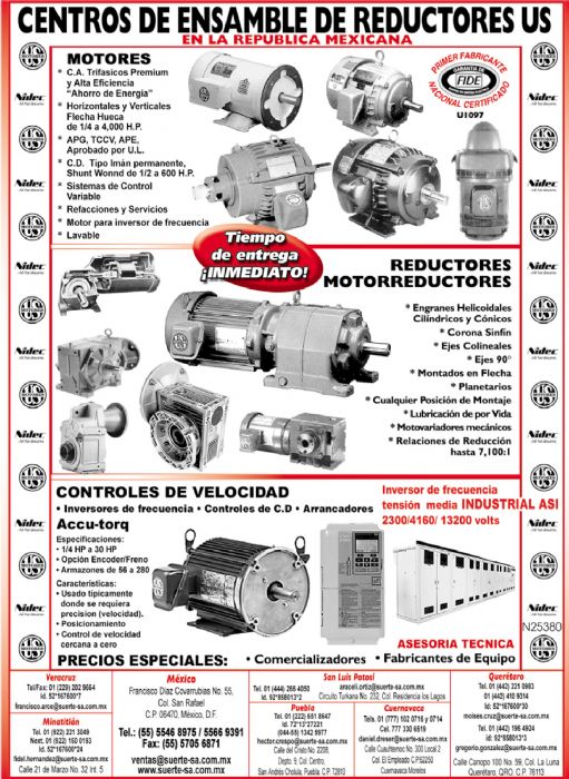 REDUCTORES DE ENGRANES