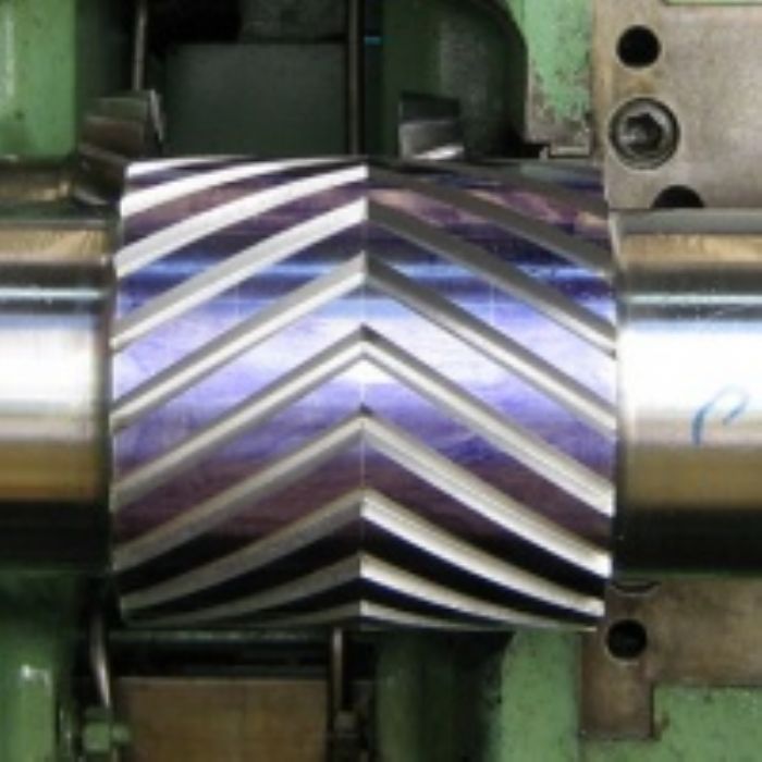Herringbone de Diente Continuo