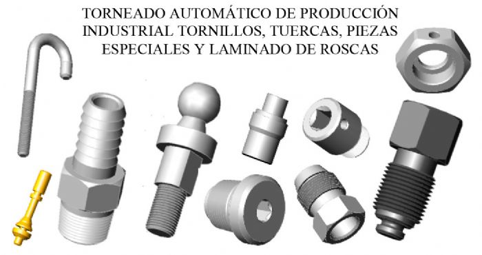 Piezas torneadas