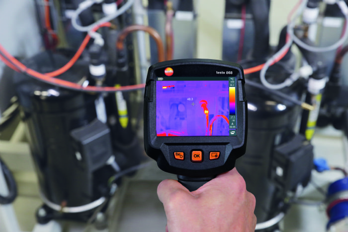 CAMARA TERMOGRAFICA CON APP TESTO 868