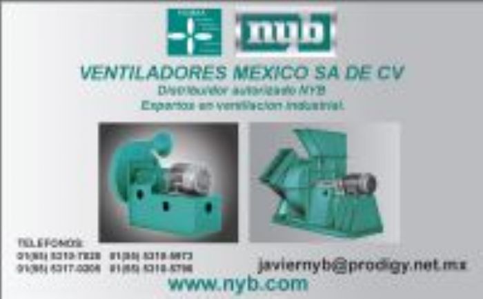 VENTILADORES INDUSTRIALES