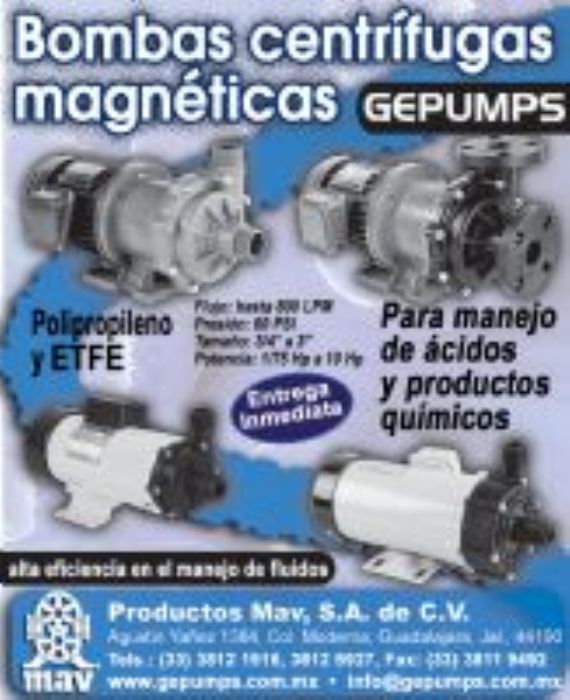 Bomba Centrifuga Sanitaria