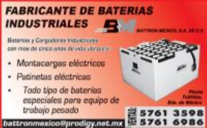 BATERIAS DE NIQUEL