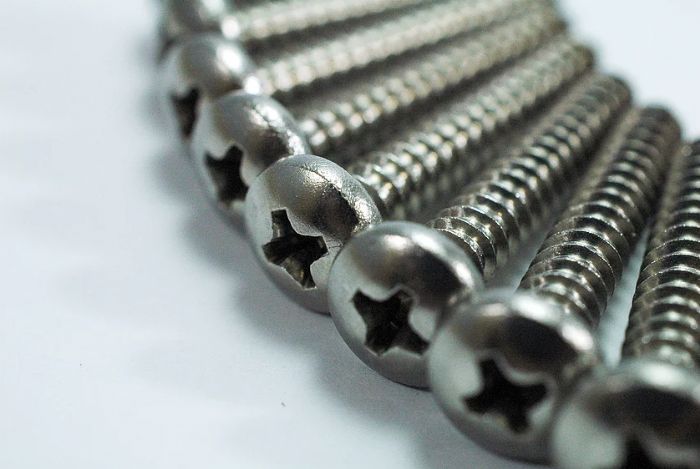 Tornillos de acero inoxidable