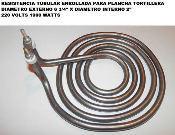 Resistencias Enrollada para plancha