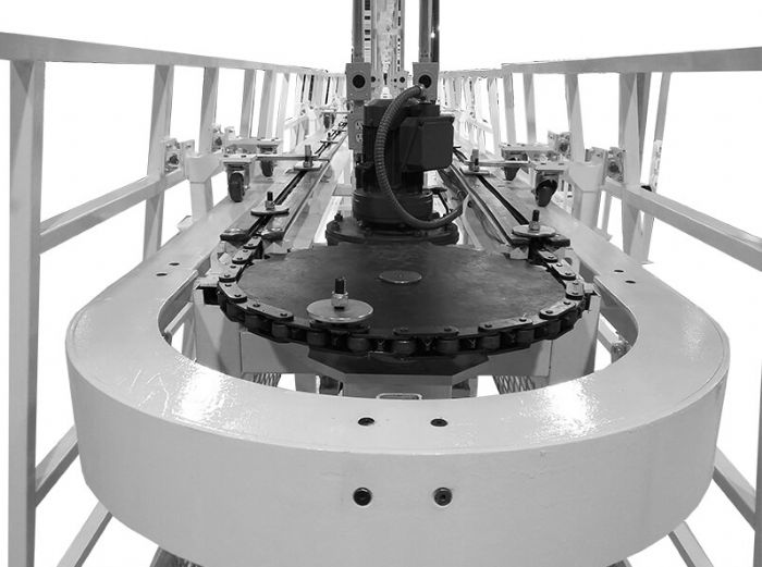 Transportadores Loop de cadena para tablero vertical