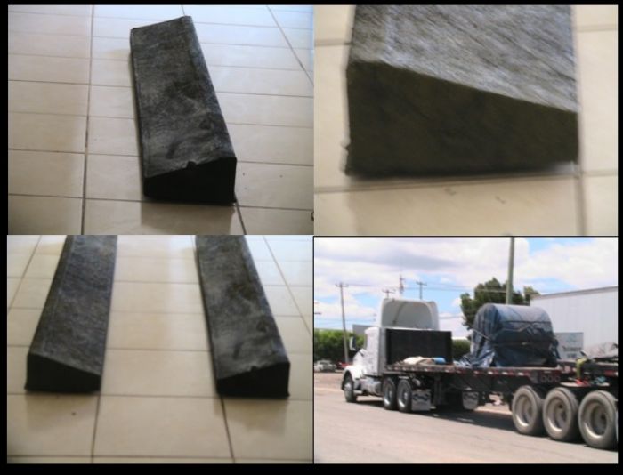 H) .- BASES PARA PLATAFORMA PARA EL TRANSPORTE DE ROLLOS.