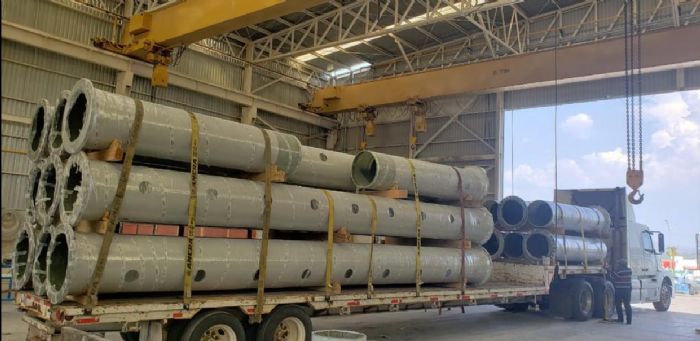 Tubería de fibra de vidrio (FRP)