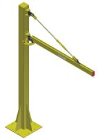Gruas bandera