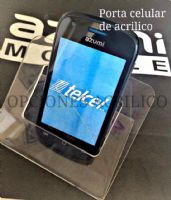 Porta celular de acrílico