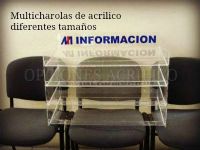 Multicharolas de acrílico diferentes tamaños