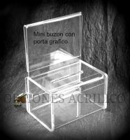 Mini buzón con porta grafico