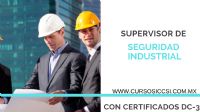 SUPERVISOR DE SEGURIDAD INDUSTRIAL 