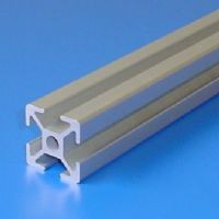 Perfil de aluminio ranurado