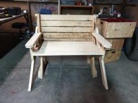 Mesa/banca de Jardin