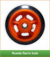 Rueda Fierro Hule