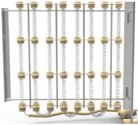 Espiral abierto con soportes
