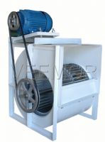 Ventiladores centrífugos de aspas multiples.