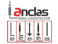 anclas para cimentacion