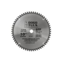 SIERRA CIRCULAR PARA MADERA 10" CON 60 DIENTES