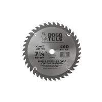 SIERRA CIRCULAR PARA MADERA 7-1/4" CON 40 DIENTES