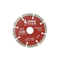 DISCOS DE DIAMANTE CON RIN DENTADO 4-1/2"