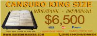 CAMA CANGURO KING SIZE - INDIVIDUAL - INDIVIDUAL SIN CABECERA