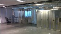 CORTINA HAWAIANA PVC PARA LABORATORIOS.