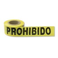 Cinta para Delimitación "Prohibido El Paso"