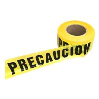 Cinta para delimitacion "Precaucion" amarilla