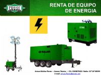 RENTA DE EQUIPO DE ENERGIA