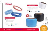 FLEJE DE PET, PLASTICO, ACERO INOXIDABLE, PAVONADO Y GALVANIZADO 