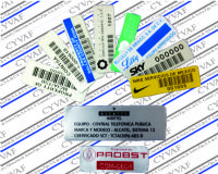 Etiquetas de Foil de Aluminio