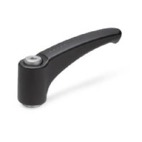 Manijas ajustables de zinc fundido a presión Ergostyle® Roscado con componentes de acero inoxidable