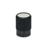  Perillas de control graduables Plastico