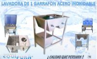 Lavadora para un garrafón