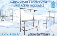 Llenadoras para tres garrafones
