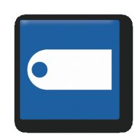 Etiqueta Autoadherible Blanca