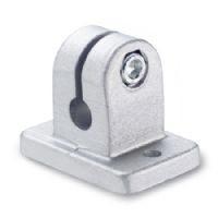 Abrazaderas para conectores con bridas Medidas en pulgadas y métricas, aluminio 