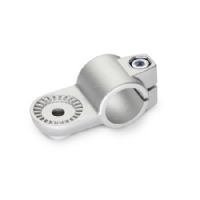 Conectores para abrazaderas giratorias Medidas métricas, aluminio