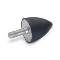 Soportes de absorción de vibración/impacto Tipo cónico, con componentes de acero inoxidable