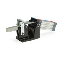 Abrazaderas de palanca neumáticas de uso pesado Acero, con base de montaje horizontal, con pistón magnético