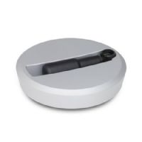 Volantes de disco sólido de cara plana Aluminio, con empuñadura de seguridad abatible, embutida 
