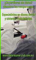 Recuperación de información de disco duro y sistema RAID dañado.