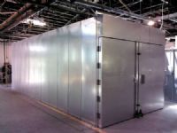 Horno de tratamiento termico de tarimas