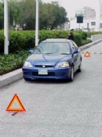 TRIANGULO DE ADVERTENCIA VIAL