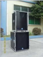 Professional indoor and outdoor loudspeaker with high power, 15'' +18''