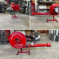 Quemador manual a gas con turbina de 16"